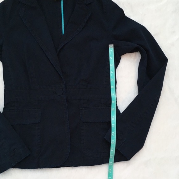 Navy J. Crew Jacket - Picture 2 of 7